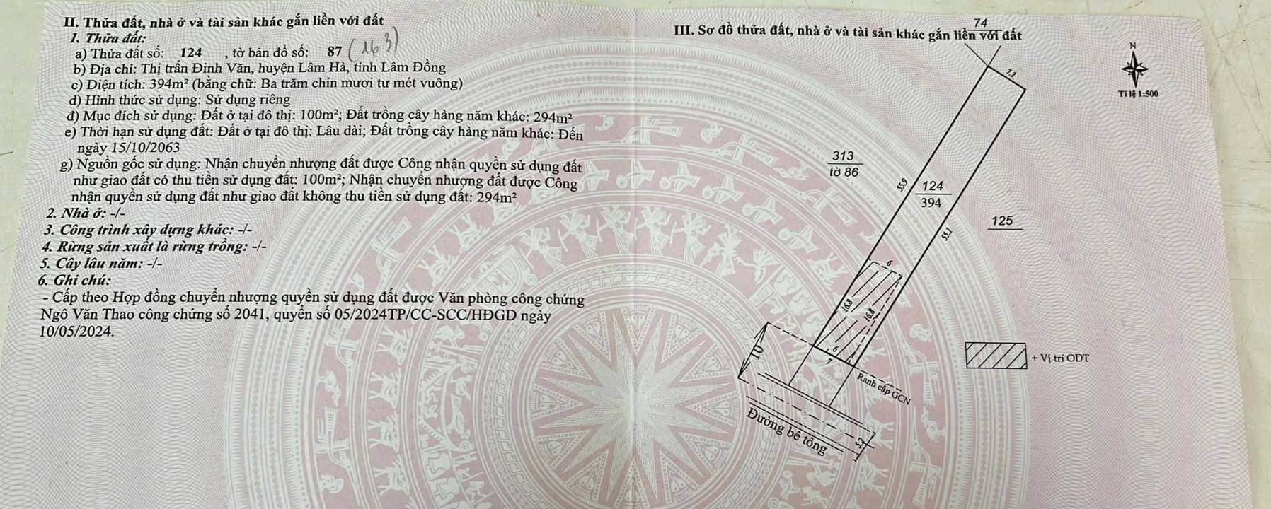 Đất nền xã Tân Văn, Lâm Hà - 100m², Giá chỉ 2.1 tỷ VND - Cơ hội đầu tư sinh lời