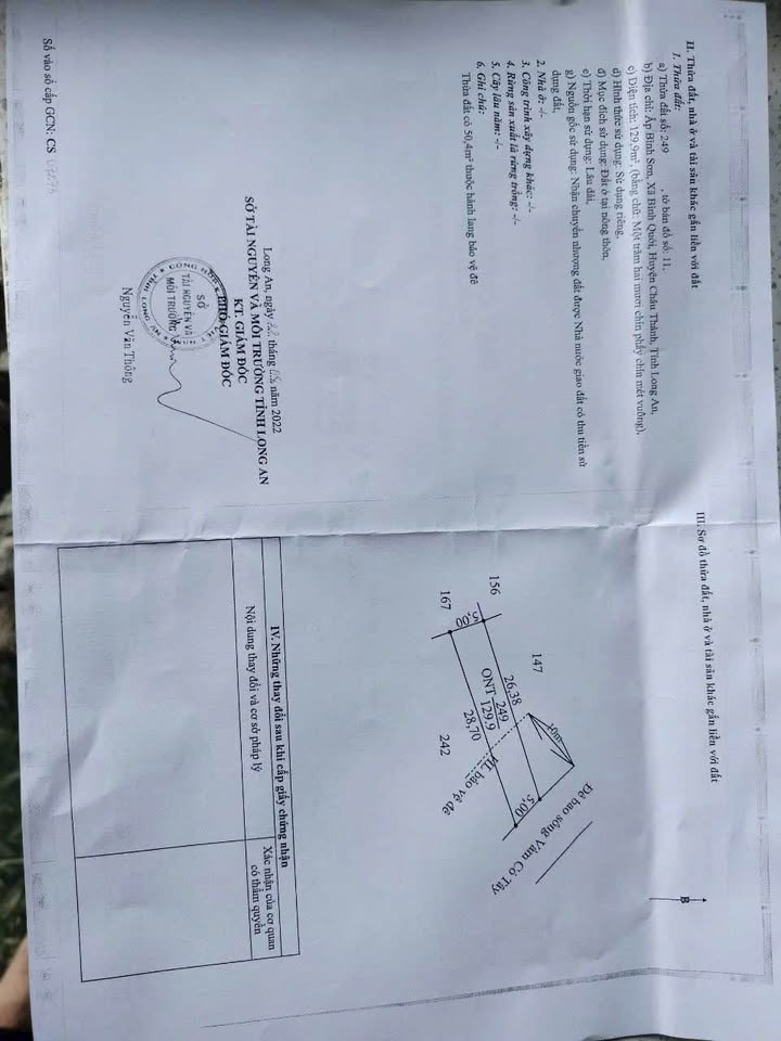 Nhà riêng ấp Bình Sơn, xã Bình Quới, 135m² giá 900 triệu - Chính chủ bán gấp!