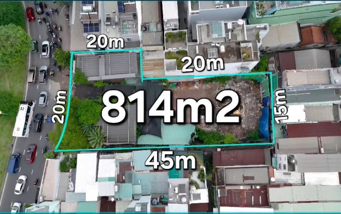 FrontHouse 835 Hoàng Sa, Quận 3, 814m² giá 320 tỷ - Cơ hội đầu tư hấp dẫn!