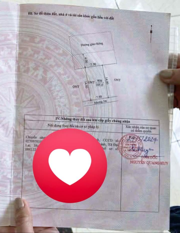 Đất đấu giá xã Phúc Hòa, Bắc Giang 105m² - Giá tốt, vị trí trung tâm