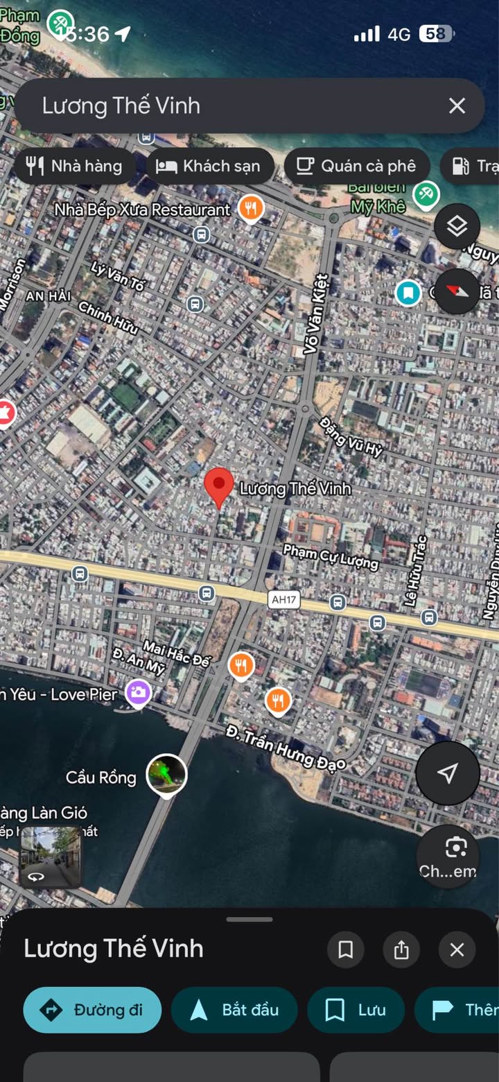 Đất nền Lương Thế Vinh, Sơn Trà 105m² giá 7 tỷ - Tiềm năng xây dựng villa mini!