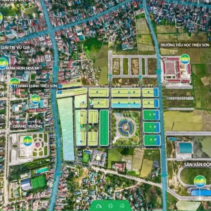 Đất nền Nam Đồng Nẫn, Thị trấn Triệu Sơn, 95m² - Giá từ chủ đầu tư, chiết khấu lớn!