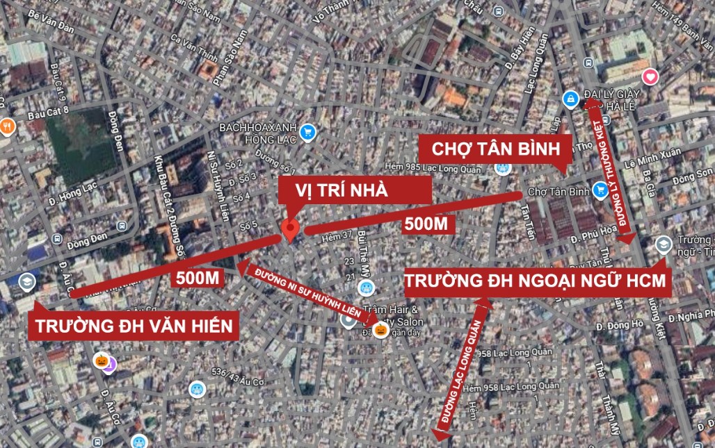 Đất lô góc Ni Sư Huỳnh Liên, Tân Bình 54m² giá 8.5 tỷ - Đầu tư sinh lời cao!