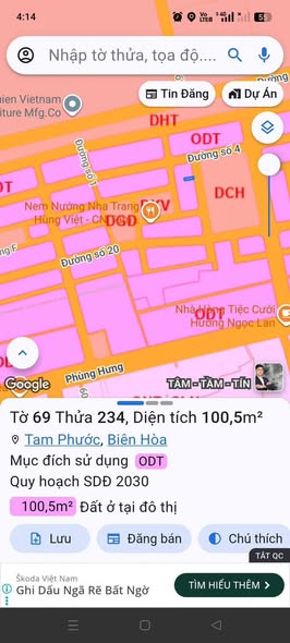 Đất nền KDC Tín Nghĩa, Tam Phước, 100m² giá 2.2 tỷ - Sổ đỏ chính chủ!