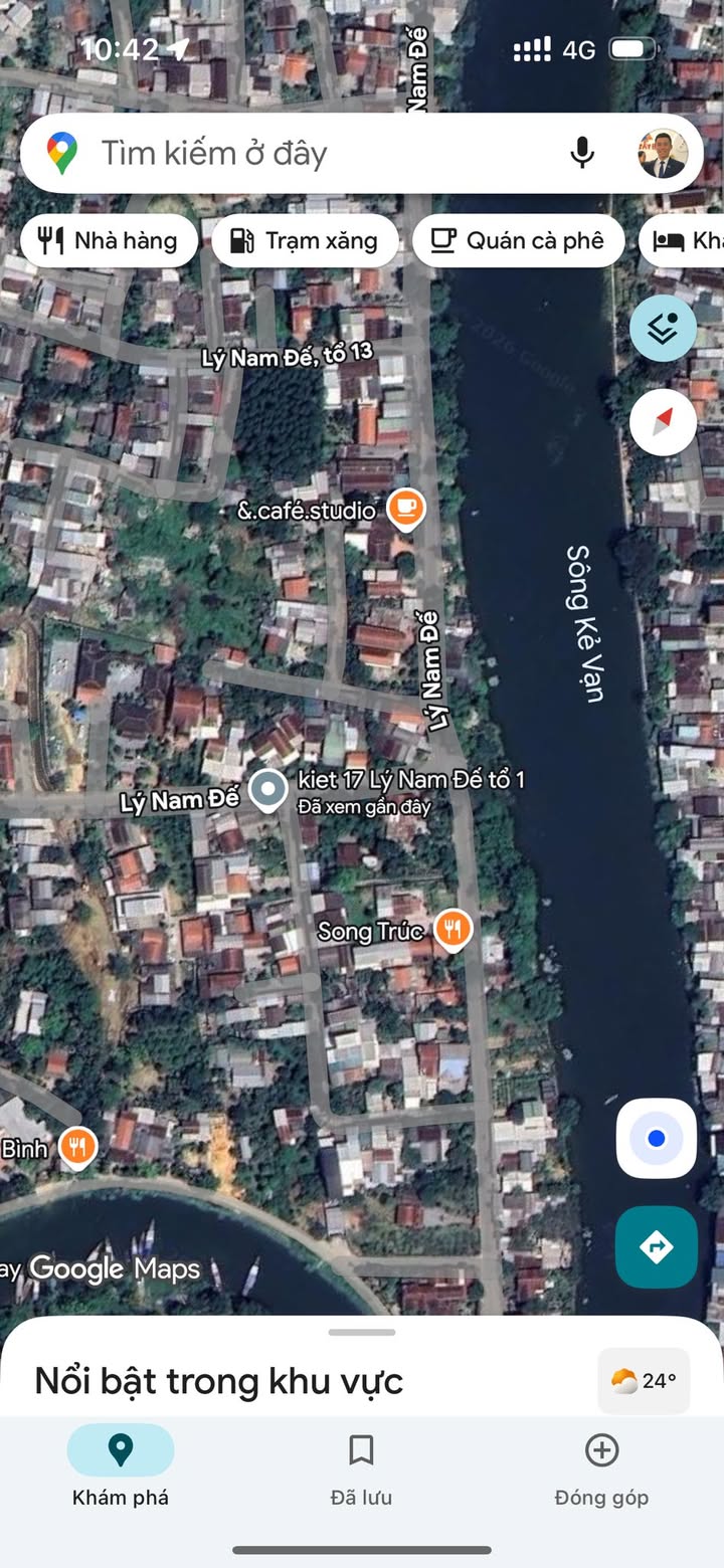 Bán đất kiệt Lý Nam Đế, Phường Kim Long 104m² giá 1.7 tỷ - Pháp lý rõ ràng!