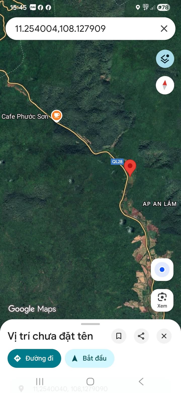 Đất nền mặt tiền Đèo Gia Bắc QL28 11.000m² giá 1.9 tỷ - Sổ đỏ chính chủ!