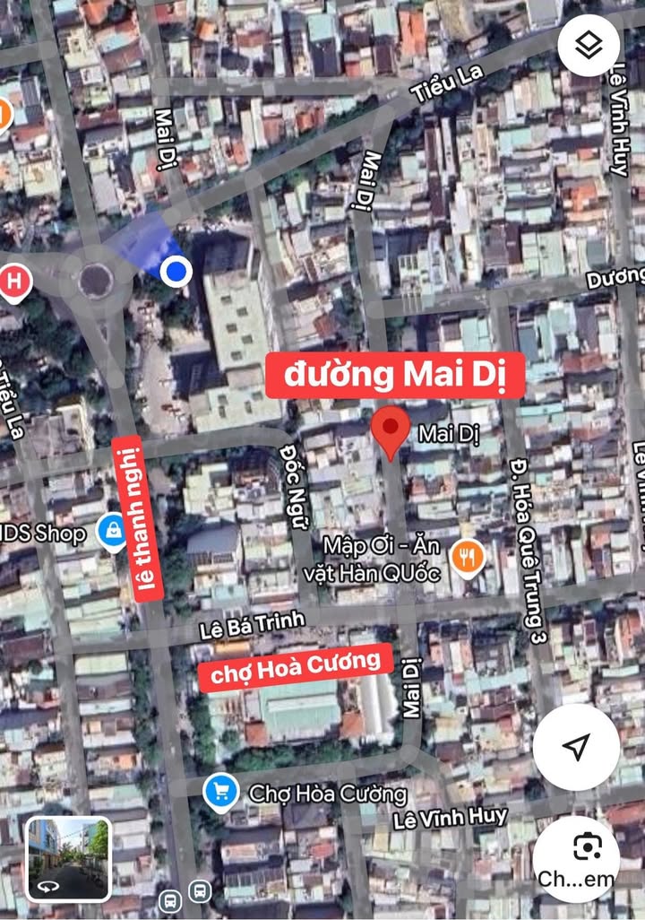 Đất nền đường Mai Dị, Hòa Cường Bắc, 105m² giá 8 tỷ - Cơ hội đầu tư sinh lời!