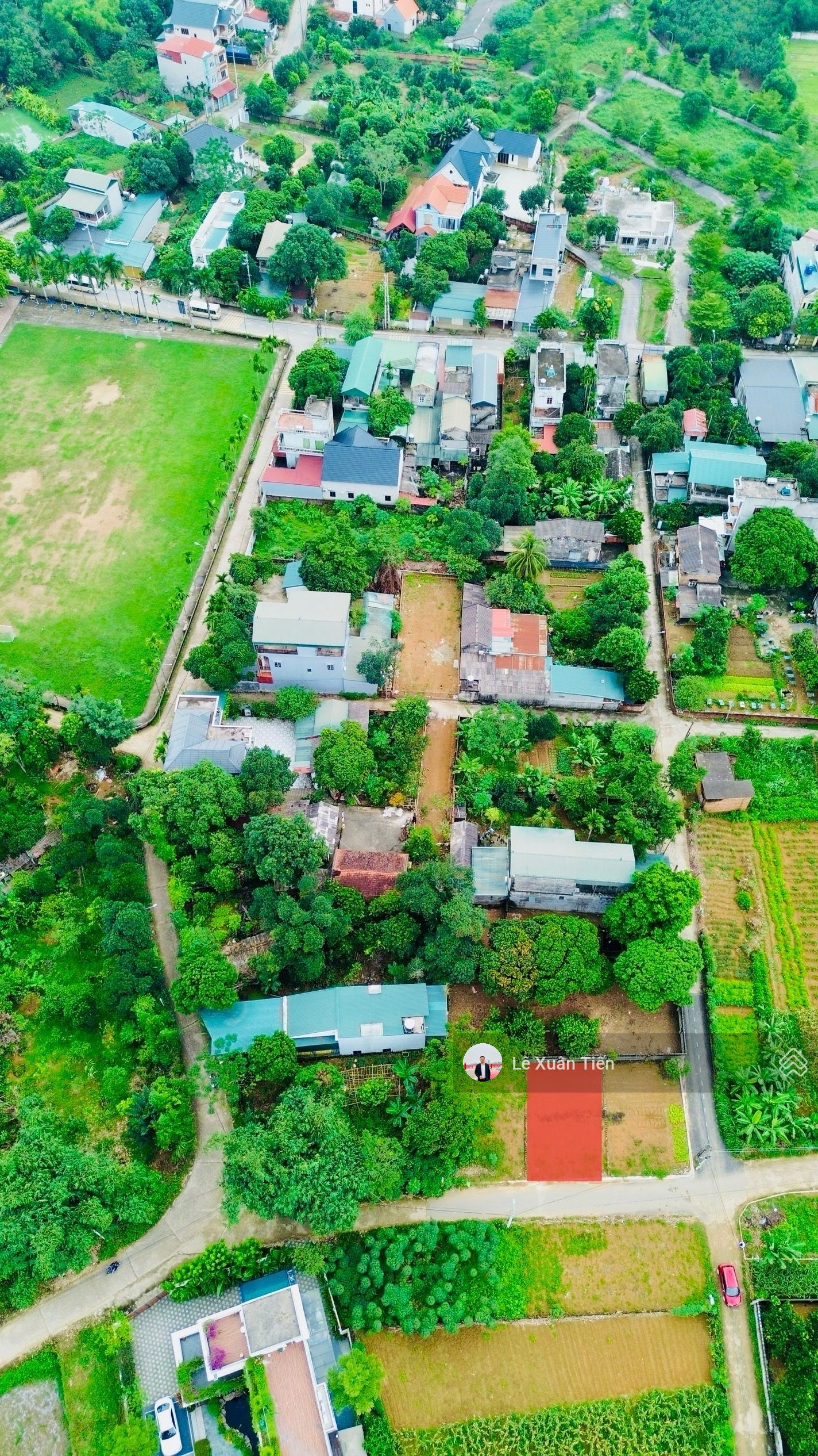 Lô đất 120m² full thổ cư mặt tiền 9m tại Đồng Trạng, Hòa Lạc | Giá chỉ hơn 30 triệu/m²