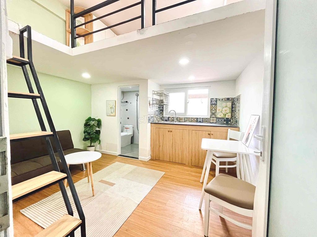 Căn hộ Duplex Quận 1 Cô Giang 30m² giá 5 triệu - Dọn vào ở ngay!