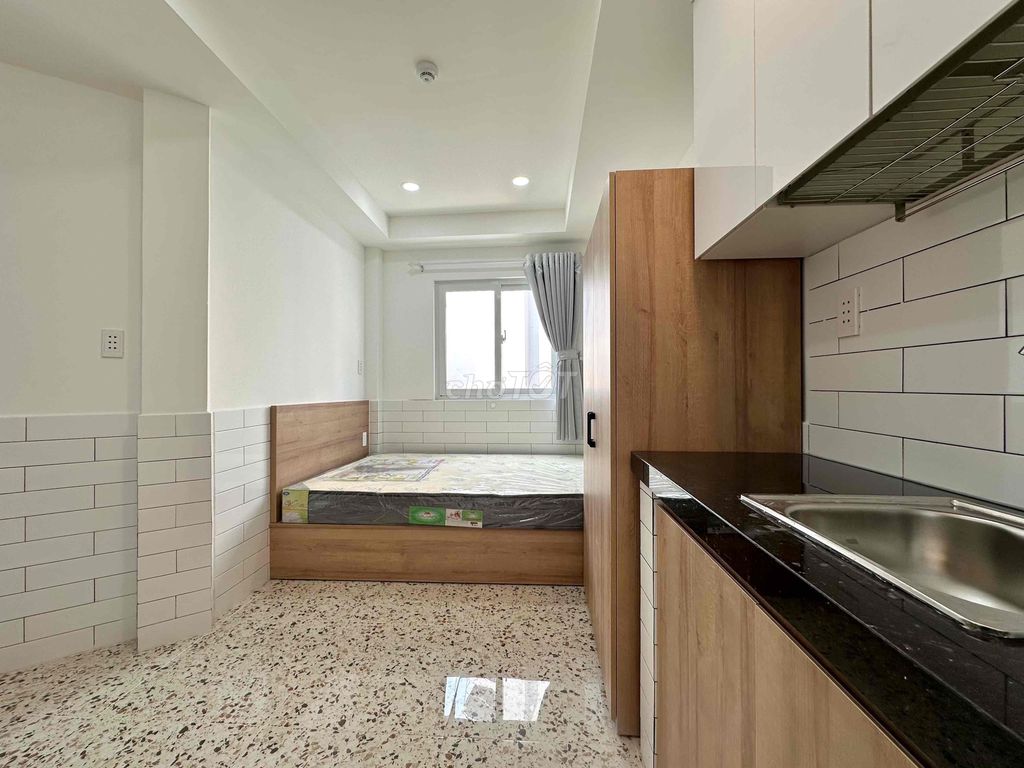 Căn hộ Studio 25m² gần Bờ Kè Hoàng Sa Quận 3 - Giữ phòng qua Tết chỉ 5.5 triệu!