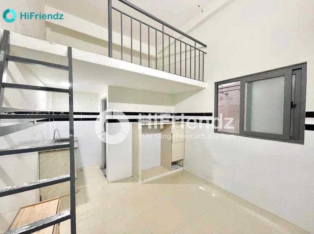 Phòng trọ gác cao Lê Văn Quới 30m² giá 3 triệu - Nội thất đầy đủ, an ninh 24/7!