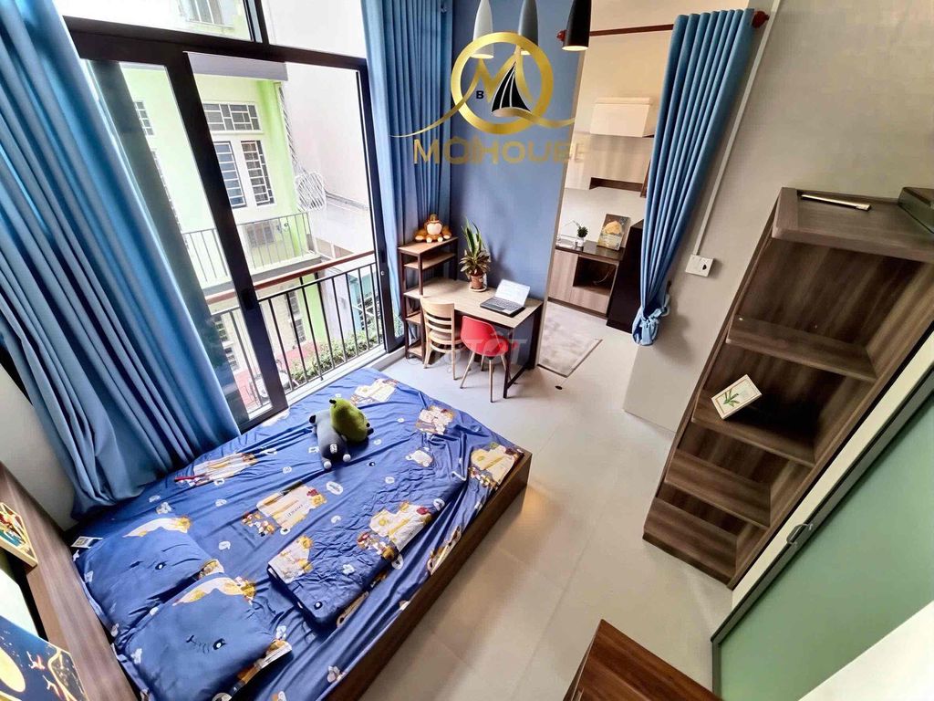 Căn hộ 2 ngủ 50m² ban công lớn tại Phan Xích Long, Phú Nhuận - Giá chỉ 6.4 triệu/tháng!