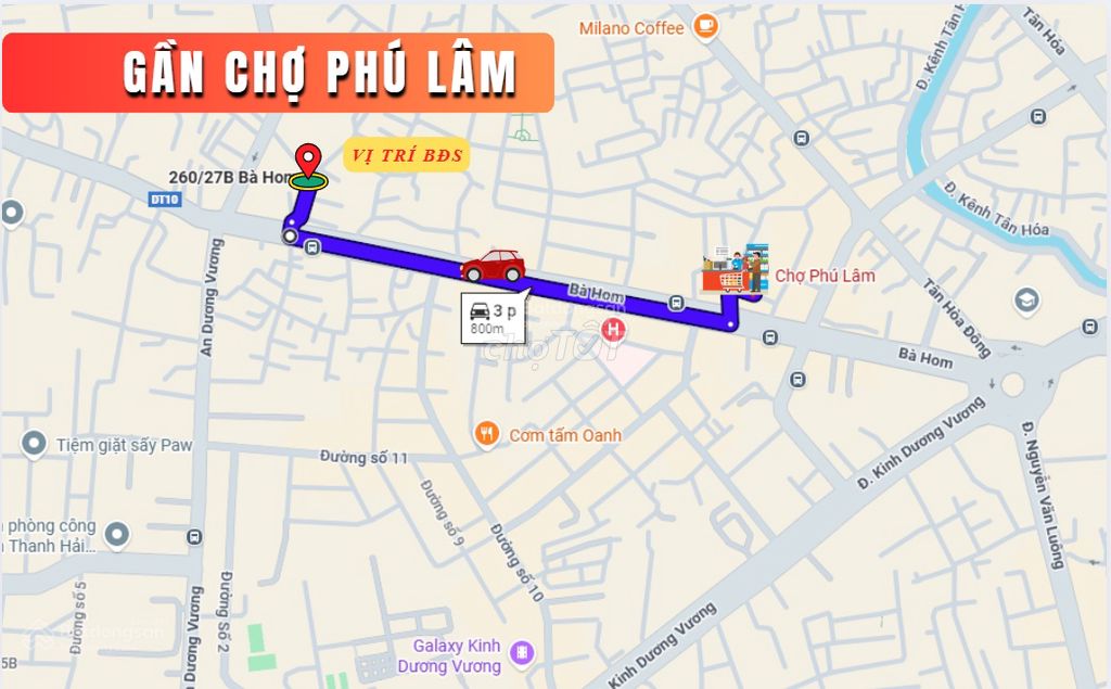 Bán nhà hẻm ô tô Bà Hom, Quận 6, 68m² giá 5.8 tỷ - Tiện ích đầy đủ!