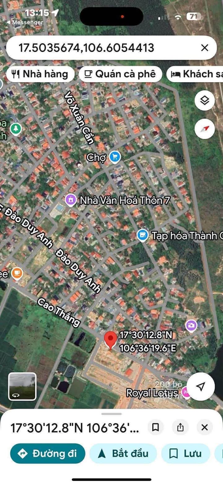 FrontHouse Cao Thắng Đồng Hới 190m² giá 3.2 tỷ - Mặt tiền đắc địa cho đầu tư