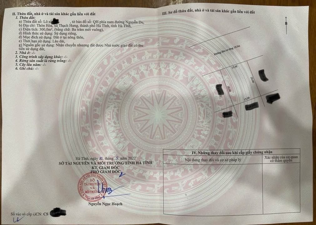 Lô đất biệt thự Nam Nguyễn Du 300m² giá 7 tỷ - Tiềm năng tăng giá vượt trội!