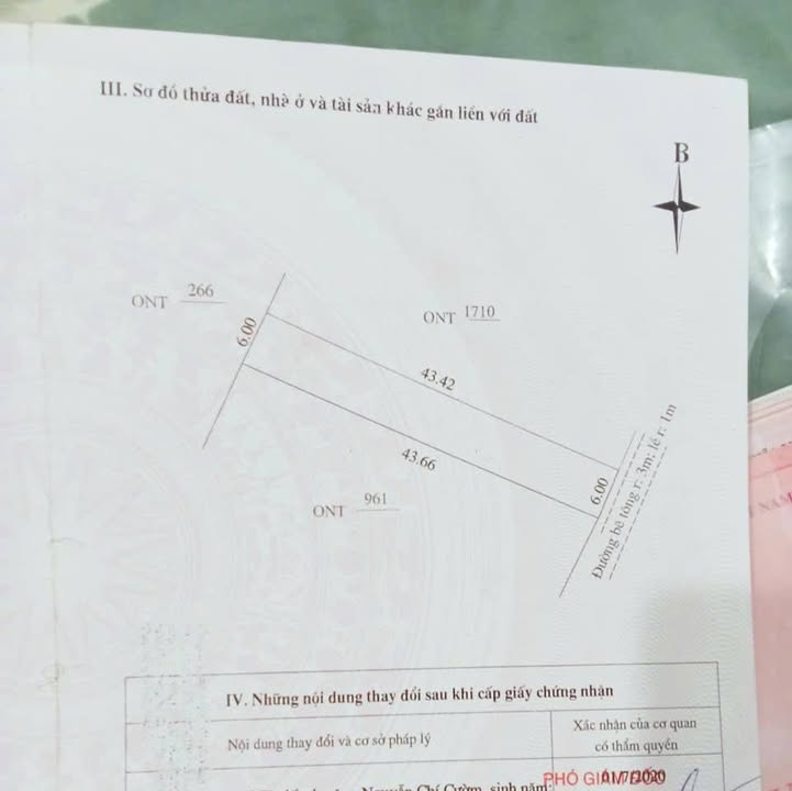 Đất ở Phú Đông, Đại Hiệp 258m² giá 1.5 tỷ - Đường xe tăng thuận lợi!