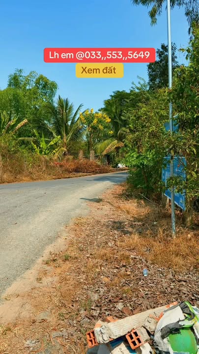 Đất nền Tân Hưng, Tây Ninh 25.000m² giá 2.5 tỷ - Tiềm năng phát triển lớn!