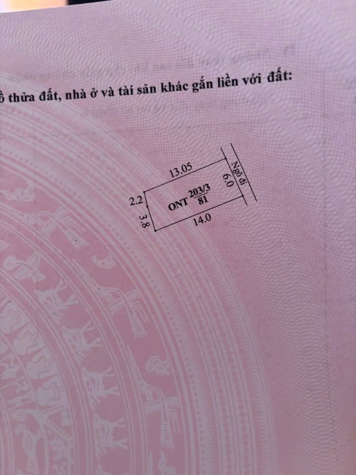 Đất thổ cư tại thôn Trịnh Xuyên, xã Nghĩa An, 81m² giá chỉ 4xx triệu - Sổ đỏ chính chủ!