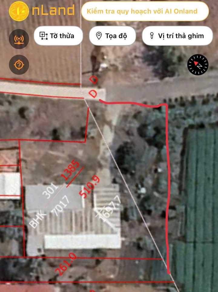 Đất nền 500m² Mặt tiền lộ nhựa Trường Long Hòa chỉ 850 triệu - Đầu tư sinh lời!