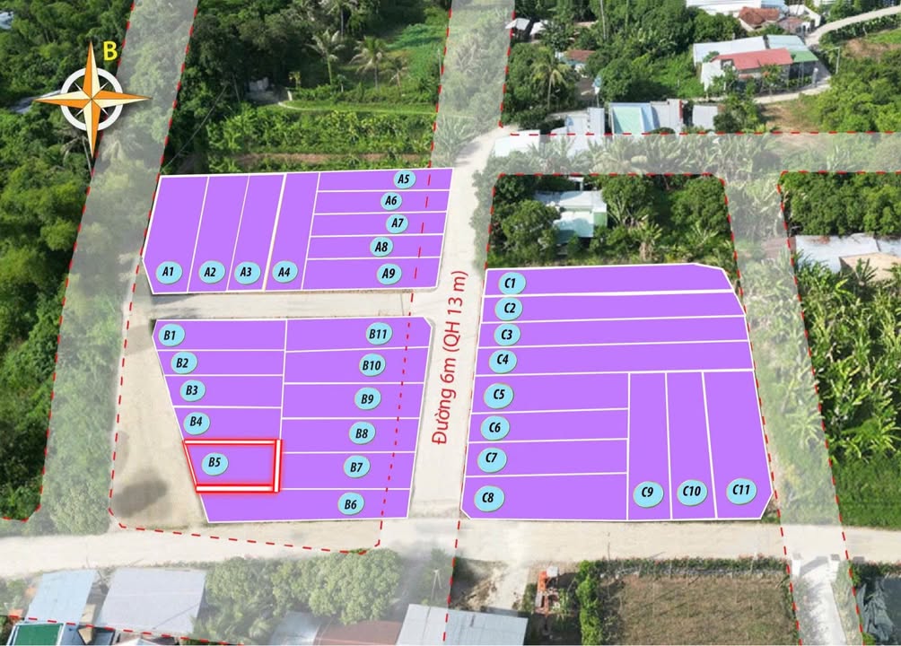 Đất nền Suối Hiệp, Diên Khánh 76m² giá chỉ 606 triệu - Đầu tư sinh lời!