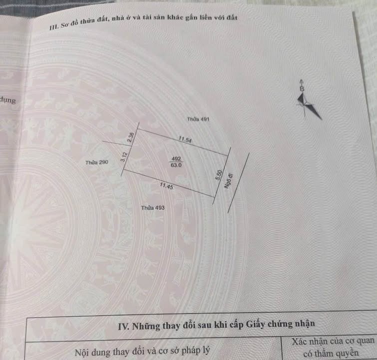 Nhà bán tại xã Liên Hồng, Hải Dương 63m² giá 1 tỷ - Tiềm năng đầu tư cao!