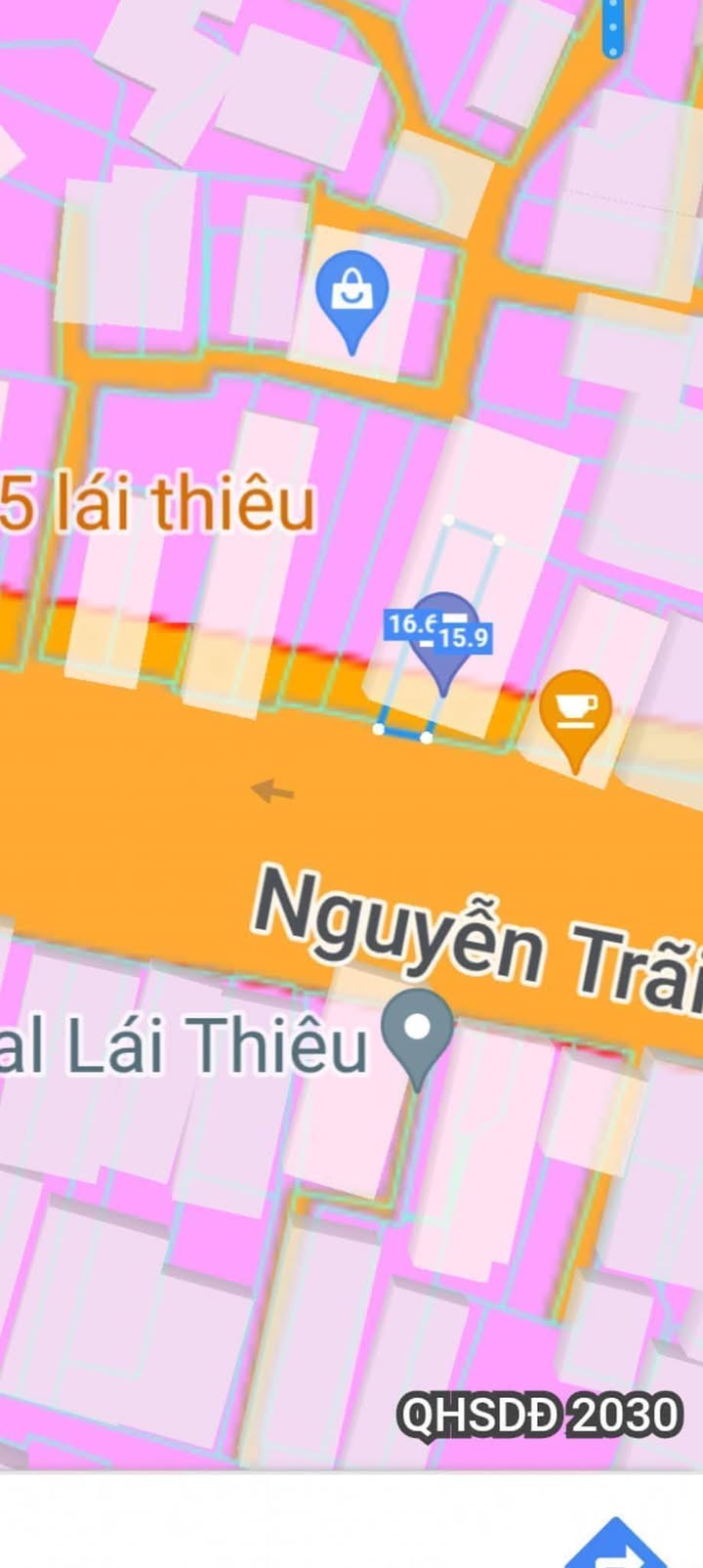 Nhà cấp bốn mặt tiền đường Nguyễn Trãi, Lái Thiêu, 61,8m² giá 8 tỷ - Cơ hội đầu tư hấp dẫn!