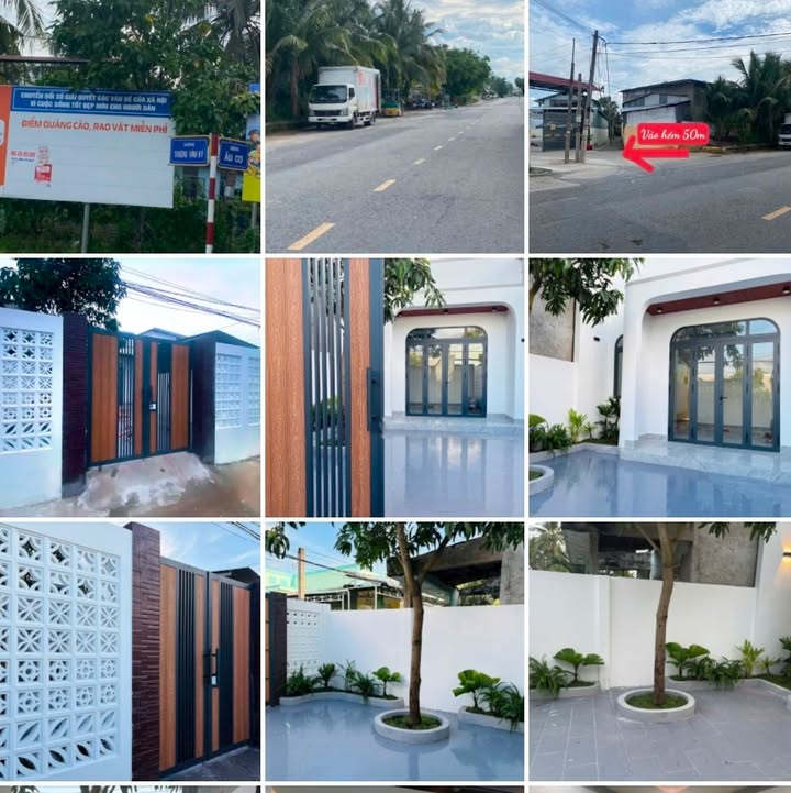 Nhà phố An Hội, Mỹ Tho 114m² giá 1.35 tỷ - Thiết kế hiện đại, sân sau rộng rãi!