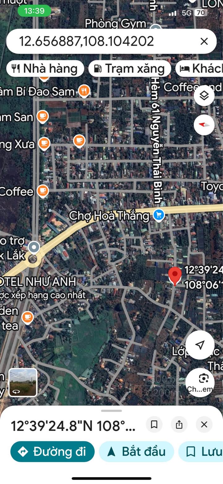 Đất nền đẹp Xã Hòa Thắng 296.4m² giá 88.92 tỷ - Đầu tư sinh lời cao!