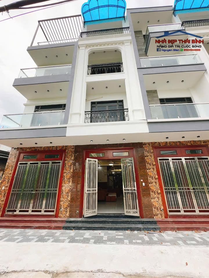Nhà 4 tầng Phú Khánh Thái Bình 50m², giá thỏa thuận - Nhà mới vào ở ngay!