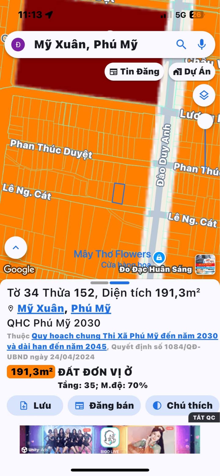 Đất nền Phường 26, Quận Bình Thạnh 200m² giá thỏa thuận - Đầu tư sinh lời ngay!