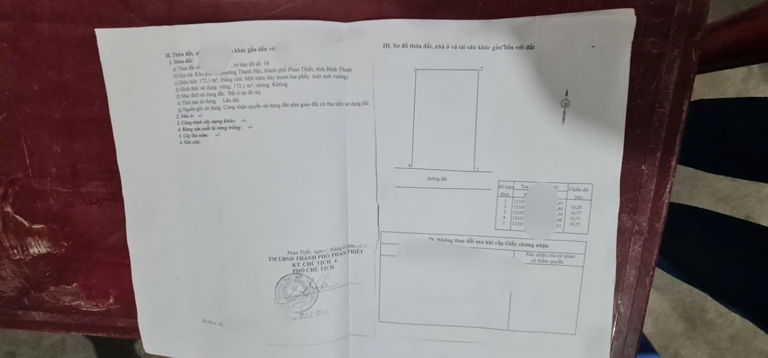 Đất nền Phan Thiết 172m² giá 4 tỷ - Cách biển chỉ 200m!