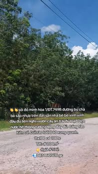 Đất nền 1104m² tại xã Minh Hòa, Dầu Tiếng - Cơ hội đầu tư hấp dẫn!