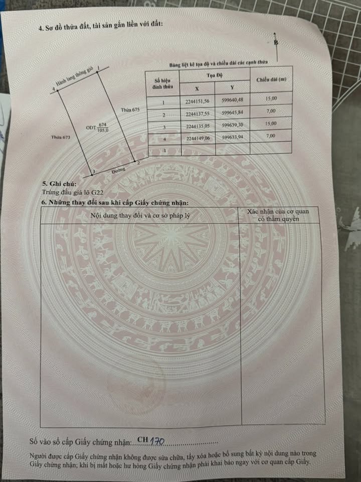 Đất nền tại Phường Ninh Mỹ, Thành phố Hoa Lư 105m² giá chỉ 6 tỷ - Cơ hội đầu tư hấp dẫn!