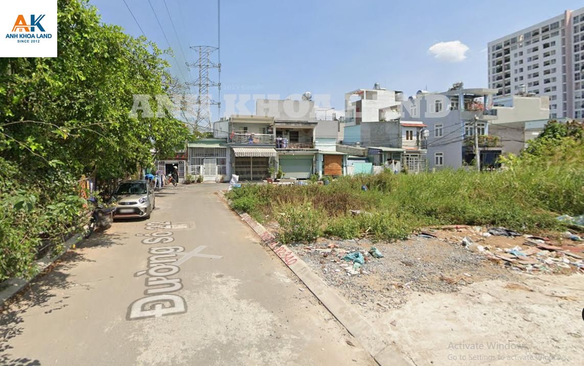 Bán lô đất hẻm xe hơi CC 4S - Đường số 22, P. Linh Đông, 116m² chỉ 6.8 tỷ