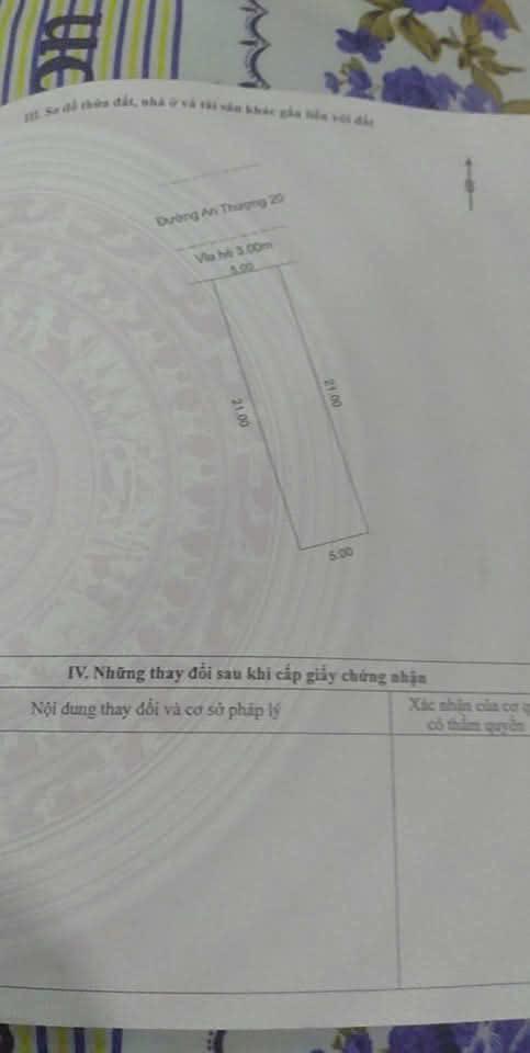 Đất nền An Thượng 20 Đà Nẵng 105m² giá 16.5 tỷ - Sổ đỏ chính chủ
