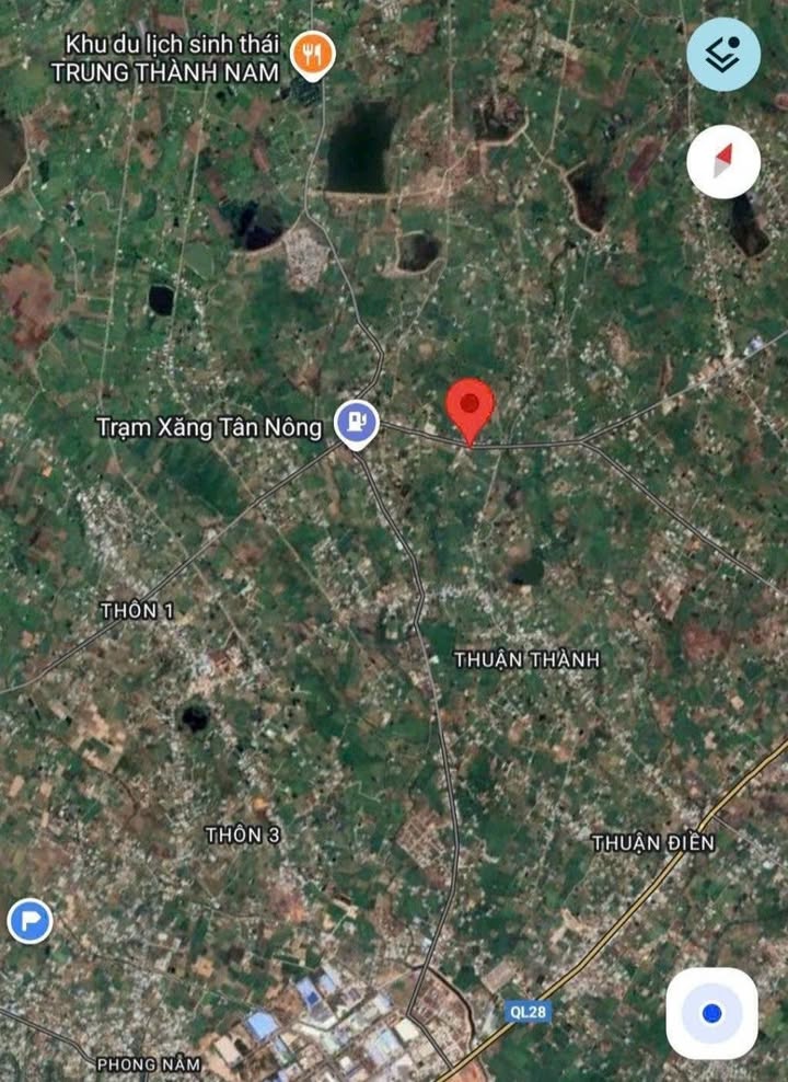 Lô đất thổ cư mặt tiền đường nhựa Hàm Liêm 266m² giá 950 triệu - Sổ hồng riêng sẵn!