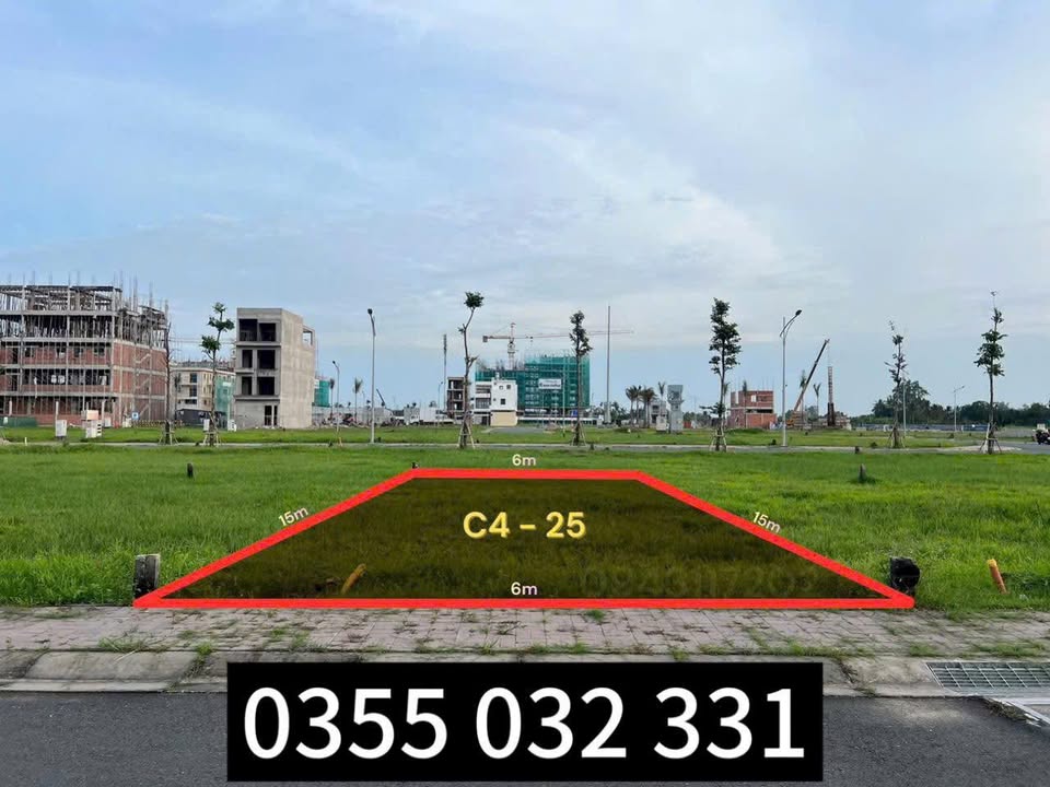 Đất nền Nam Long II Sóc Trăng 90m² - Gần công viên, giá tốt!