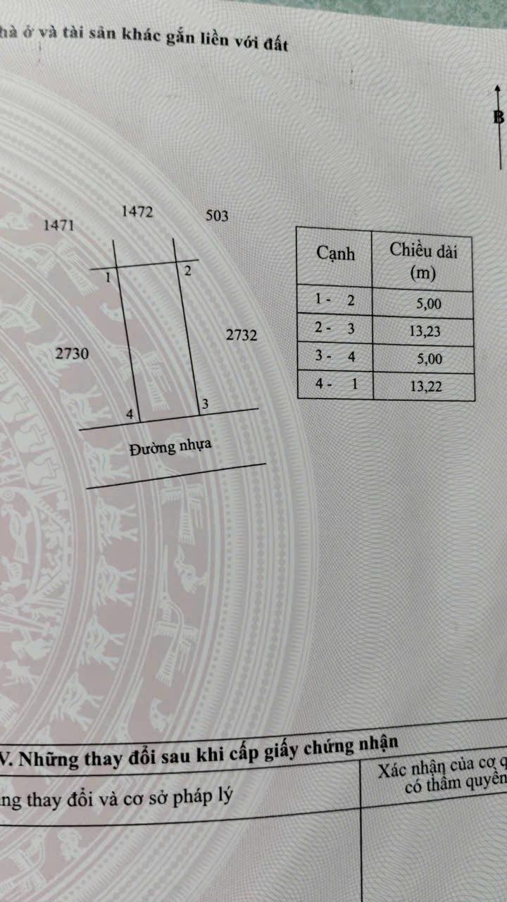 Đất nền Nhánh 2 Thiên Ân Trà Vinh 65m² giá 3.4 tỷ - Đường nhựa rộng rãi