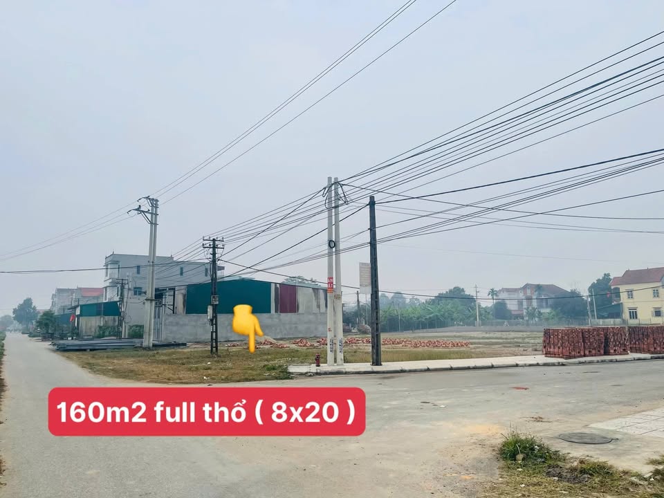 Đất nền 160m² Khu đấu giá Bãi Kim, Lâm Thao giá 1 tỷ - Đầu tư sinh lời ngay!
