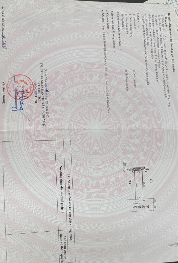 Đất nền quy hoạch cửa Tràng, Quảng Yên 110m² giá chỉ 1 tỷ - Cơ hội đầu tư không thể bỏ lỡ!