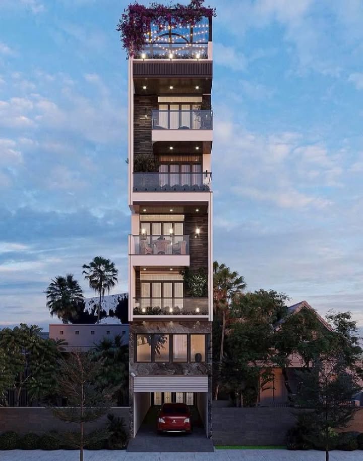 Nhà 8 tầng Đàm Quang Trung Long Biên 61m² giá 22 tỷ - Full nội thất cao cấp