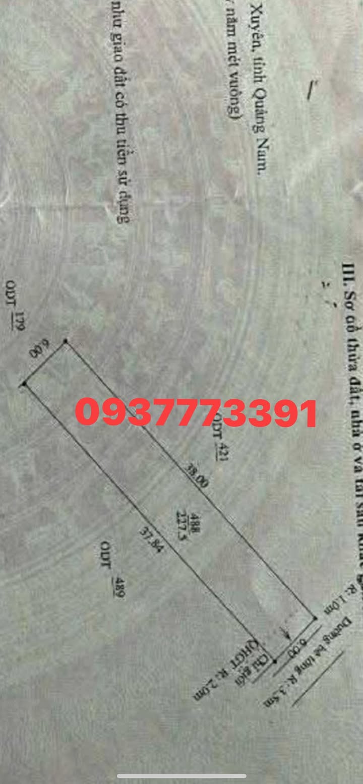 Đất nền mặt tiền Võ Thị Sáu - Xã Nam Phước - 222m² giá 1 tỷ - Đầu tư sinh lời ngay!