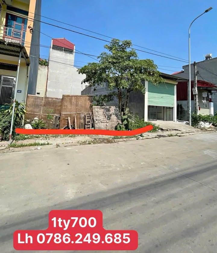 Đất nền Huyện Quảng Yên 90m² giá 1.7 tỷ - Sổ đỏ vĩnh viễn, thuận tiện kinh doanh!