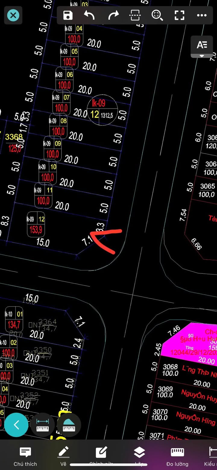 Lô góc 2 mặt tiền trục chính TĐC Trung Thành 2 - Diện tích 100m² giá 3.1 tỷ - Đầu tư sinh lời ngay!