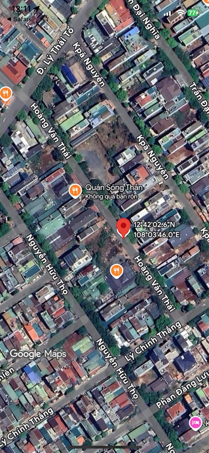 Đất Mặt Tiền Hoàng Văn Thái, Tân An, Buôn Ma Thuột 135m² giá 8.65 tỷ - Đầu tư sinh lời ngay!