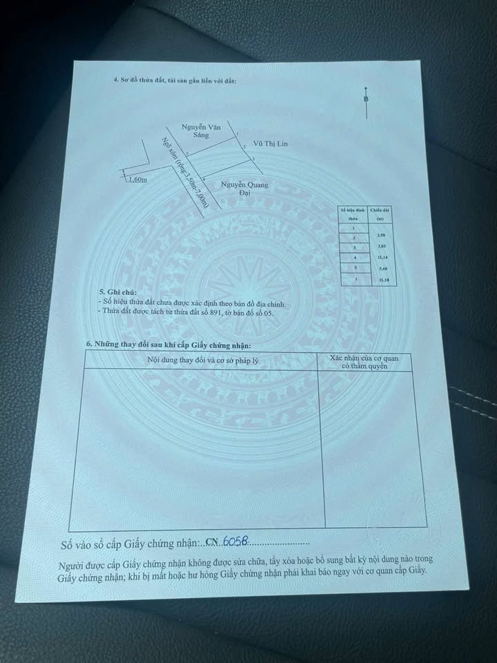 Lô đất thổ cư Kiến Hưng, Kiến Thụy 63.3m² - Sổ hồng chính chủ, giá tốt!