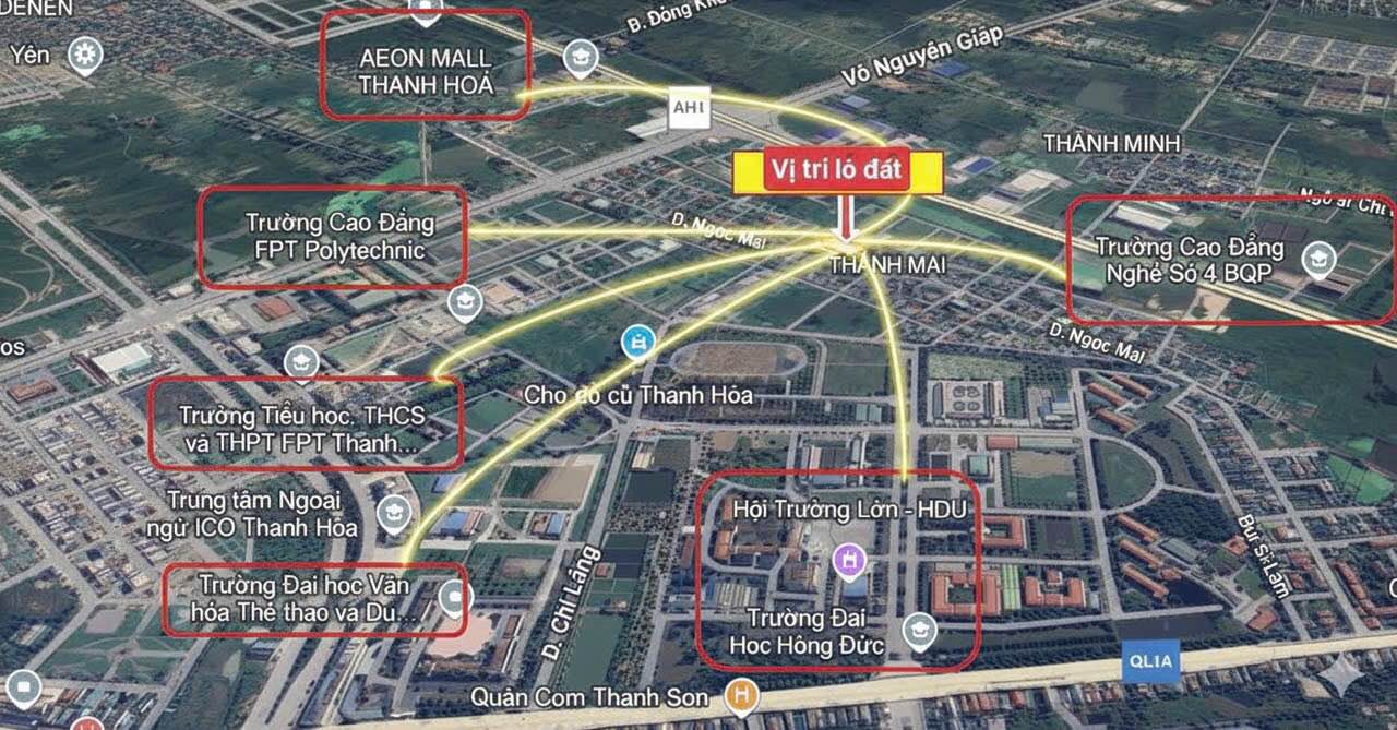 Đất phố Ngọc Mai, Thanh Hóa 50m² giá thỏa thuận - Sổ đỏ chính chủ!