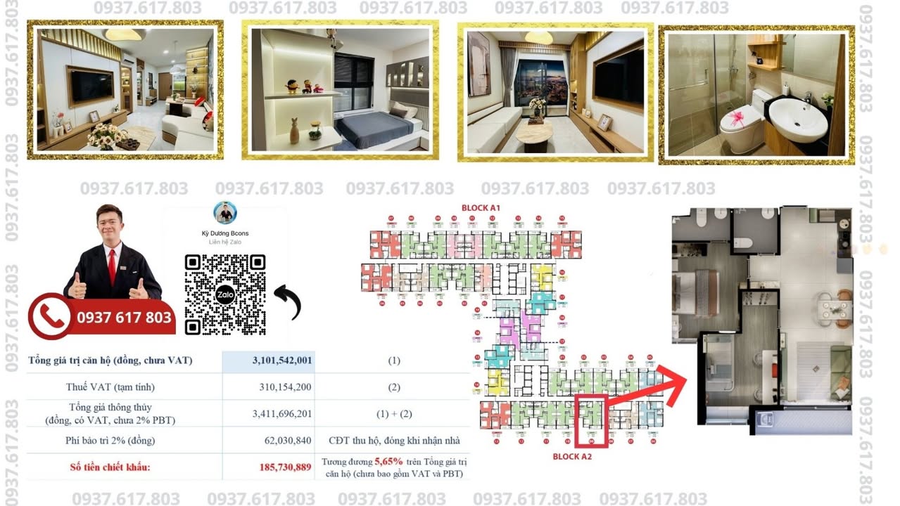 Căn hộ 2PN Quốc lộ 13, Thủ Đức 65m² - Chính chủ, mặt tiền đường lớn!