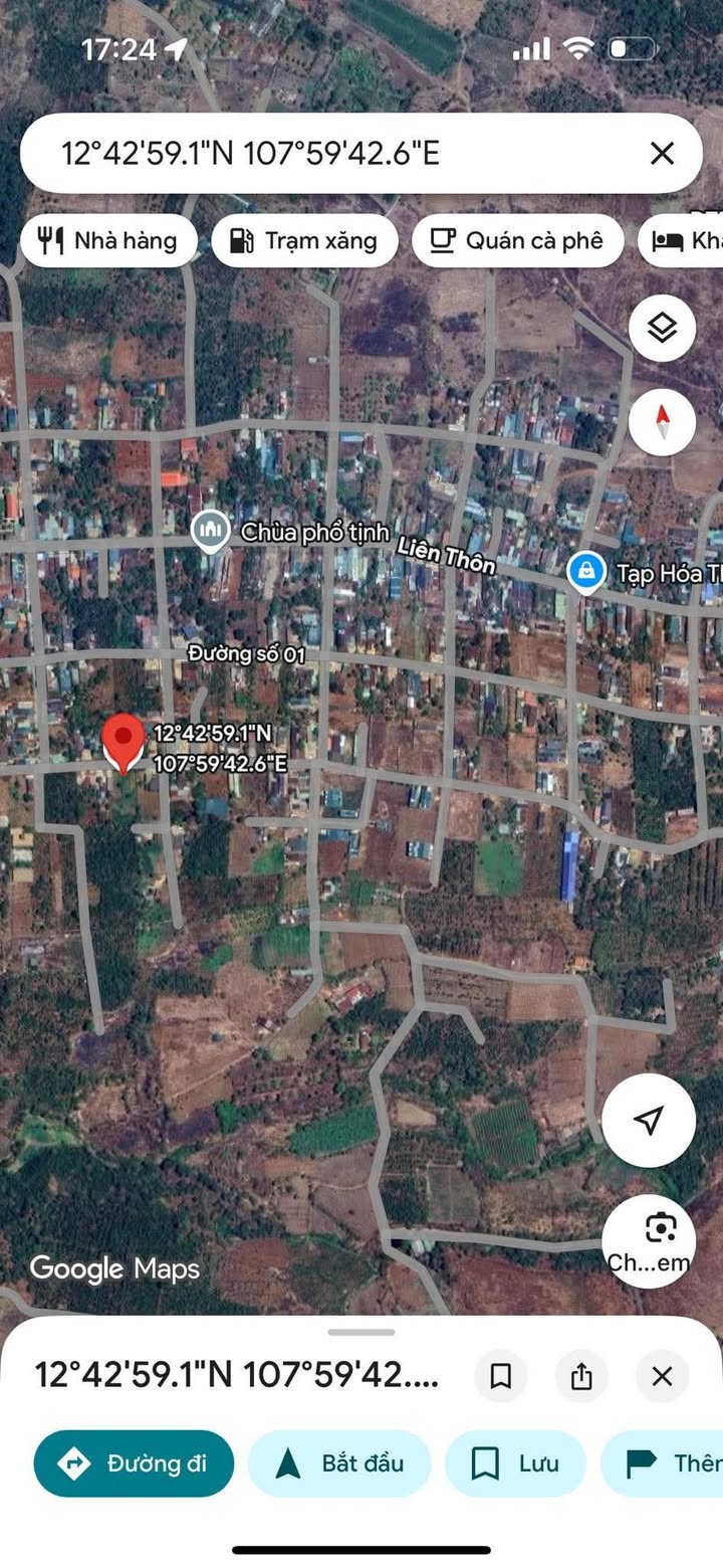 Đất thổ cư Thôn 8, Xã Cư Êbur 354m² giá 1.08 tỷ - Đường nhựa thông thoáng!