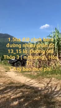 Đất nông nghiệp 1.5ha Thôn 3, Ninh Thượng chỉ 1.5 tỷ - Đường ô tô vào tận nơi!
